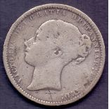 COINS : 1874 Great Britain Shilling, fin