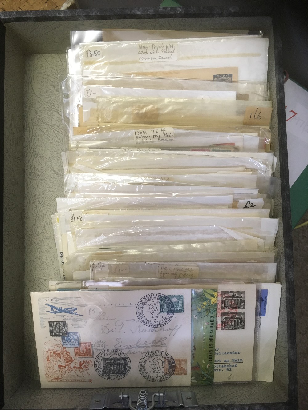 POSTAL HISTORY : GERMANY, collection of