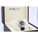 Tag Heuer Formula One Self-Winding Chronograph Wristwatch with Rotating Diamond Bezel, Black