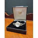 Ladies Sterling Silver Watch on Bracelet
