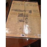 Old Newspaper Concerning Titanic Disaster