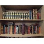 Two Shelves of Antique and Other Volumes Some of Irish Interest As Photographed