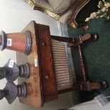 Regency Rosewood Work Box on Bun Supports