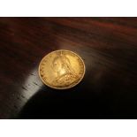 Victorian 1891 Half Sovereign