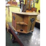 Antique Arts and Crafts Revolving Shop Display Table Top Cigar Display 20 Inches Wide x 14 Inches