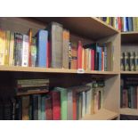 Two Shelves of Antique and Other Volumes Some of Irish Interest As Photographed