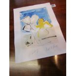 JP Donleavy Still Life Artists Proof Fine Art Lithograph 14 Inches High x 10 Inches Wide