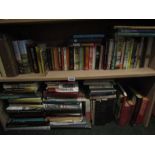 Two Shelves of Antique and Other Volumes Some of Irish Interest As Photographed