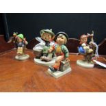 Collection of Four Vintage Hummel Figures