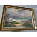 George Gillespie Near Letterkenny Donegal Oil on Canvas Signed 20 Inches High x 30 Inches Wide