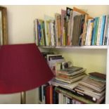 Two Shelves of Various Books Some of Irish Interest Quantity As Photographed