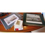 Various Dinner Placemats of Irish Interest with Three Coloured Engravings by Bartlett As