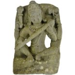 A SCHIST STELE DEPICTING SIVA VINADHARA, WESTERN DECCAN, 10TH/11TH CENTURY the four-armed deity