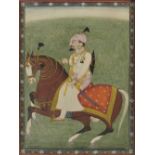 A PORTRAIT, PROBABLY MAHARAJA FATEH PRAKASH OF SIRMUR (r.1815-1850), PAHARI, SIRMUR OR KANGRA,