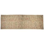 A PAINTED CLOTH CURTAIN (LANGSE), BALI, INDONESIA, PROBABLY FIRST HALF 20TH CENTURY ink and
