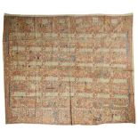 A PAINTED CLOTH HANGING (TABING), BALI, INDONESIA, 20TH CENTURY ink and pigment on cotton, of