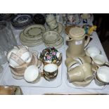 A Royal Doulton "Harvest Garland" part dinner and tea service, 26 pieces approx; a Royal Doulton "