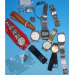 A gents Avia wristwatch; other quartz watches