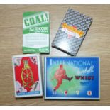 A mid 20th century Pepys International football whist card/board game, a Pepys Series Goal card