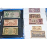 A selection of 75 various World Bank notes including Chinese etc