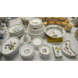 A large selection of Portmeirion Botanical Garden including dinner, tea and storage ware.