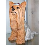 A Beswick pottery long haired Yorkshire Terrier, 10¼"