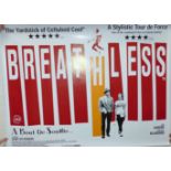 A Breathless modern film poster