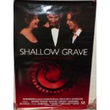 A Shallow Grave modern film poster