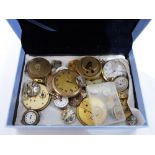 A collection of watch movements