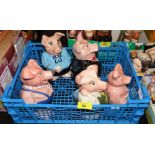 A set of five Wade Nat West pigs