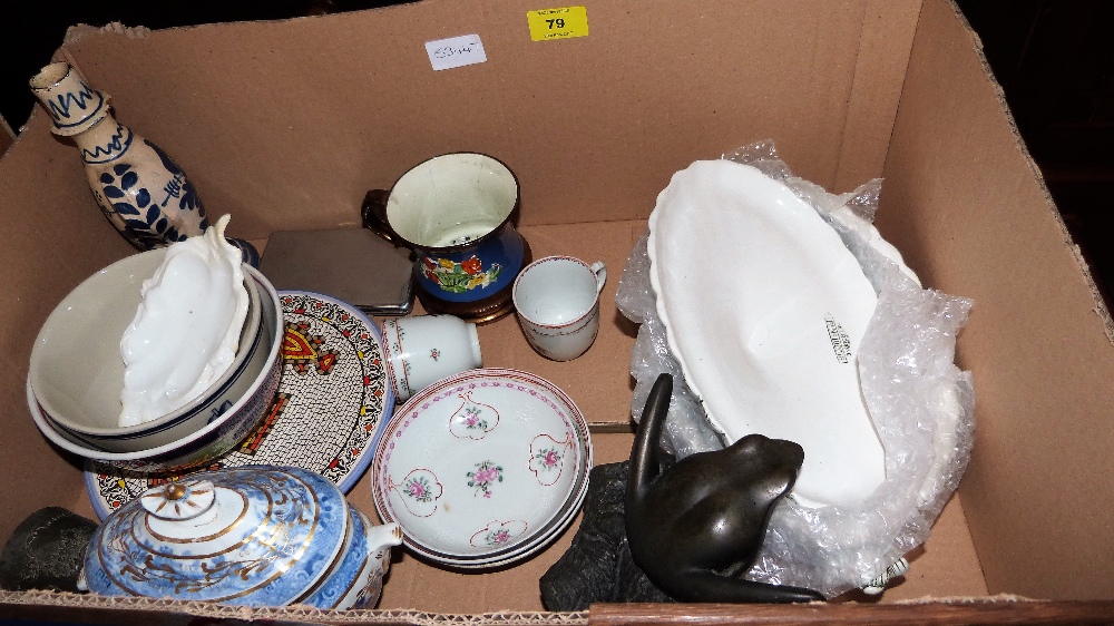 A quantity of ceramics and sundries