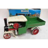 A Mamod live steam wagon SW1 with accessories. Boxed