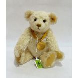 Steiff Millenium Danbury Mint Collectors Bear, Limited Edition. Blonde mohair, fully jointed, wool
