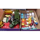 A collection of Dinky, Corgi and other diecast model vehicles