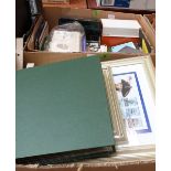 A large collection of stamps, first day covers and 19th century correspondence