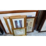 Six framed prints of Ludlow