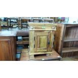 An eastern hardwood bedside cabinet