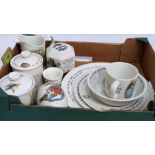 A quantity of Wedgwood Peter Rabbit nursery china