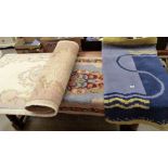 Three wool rugs