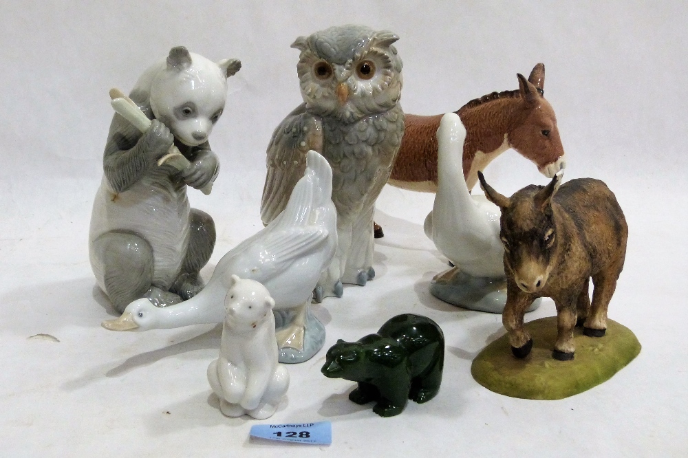 Nao and other ceramic animal figures