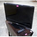 A Toshiba 26'' flat screen television