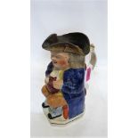 A 19th century Staffordshire Toby jug. 9½'' high