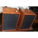 A pair of vintage Wharfdale Denton 2 loudspeakers