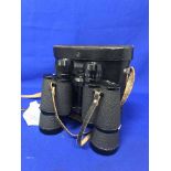 LOT OF CARL ZEISS, AND OTHER BRANDED BINOCULARS along with Wray London telescope,