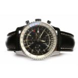 GENTLEMAN'S BREITLING NAVITIMER CHRONOMETER STAINLESS STEEL AUTOMATIC WRIST WATCH purchased 2013,