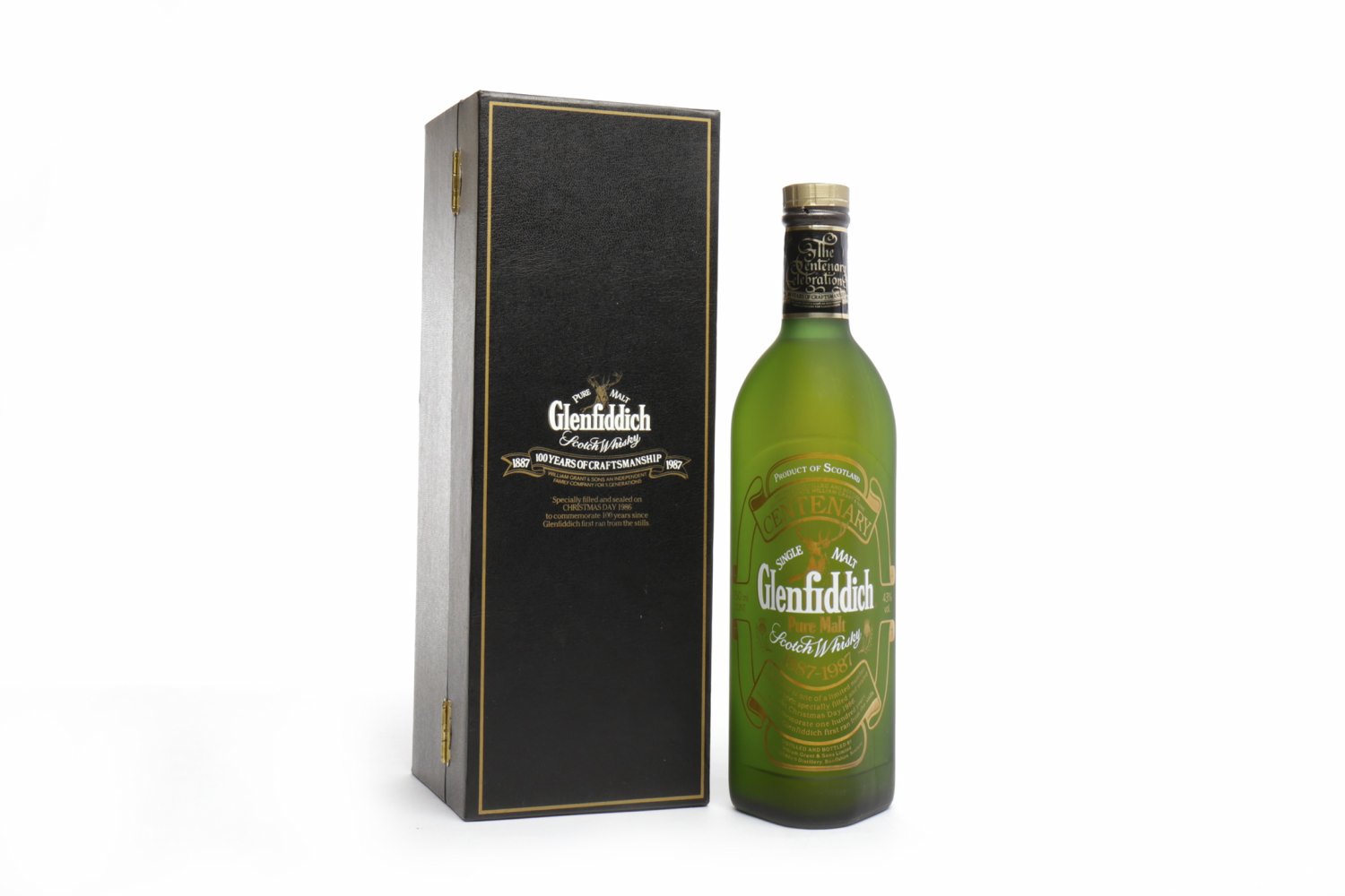 GLENFIDDICH CENTENARY EDITION 1887-1987 Active. Dufftown, Banffshire.