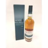 SCAPA 16 YEARS OLD Active. Kirkwall, Orkney. 70cl, 40% volume, in carton.