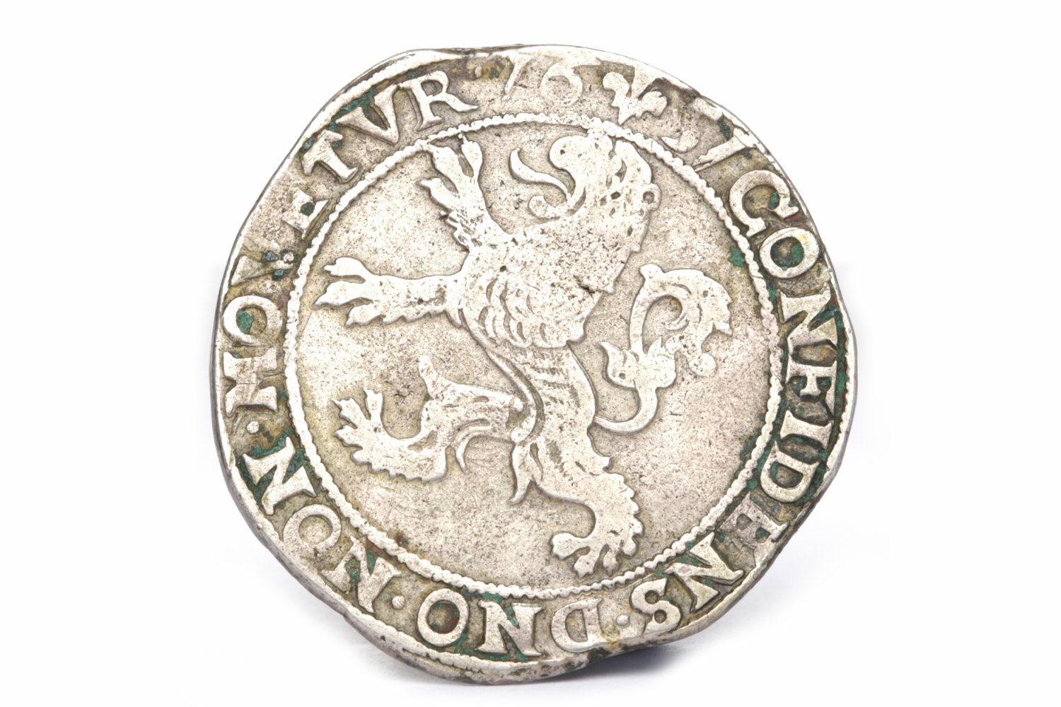 LEOPOLD I SILVER COIN DATED 1657 approximately 40mm, approximately 26.
