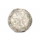 LEOPOLD I SILVER COIN DATED 1657 approximately 40mm, approximately 26.