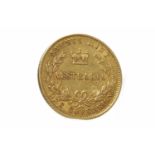 GOLD SIDNEY MINT SOVEREIGN DATED 1870